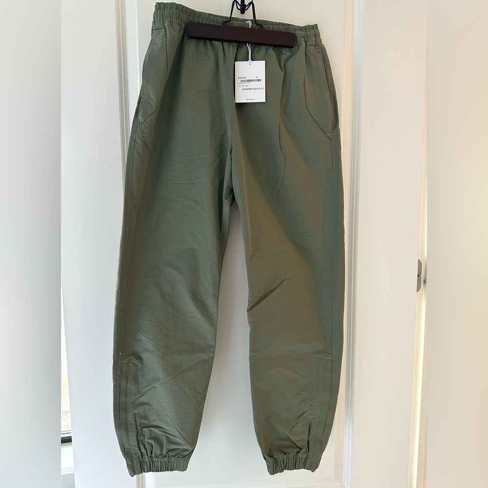 NWT Adsum Green Moss Tech Lounge Pants Small